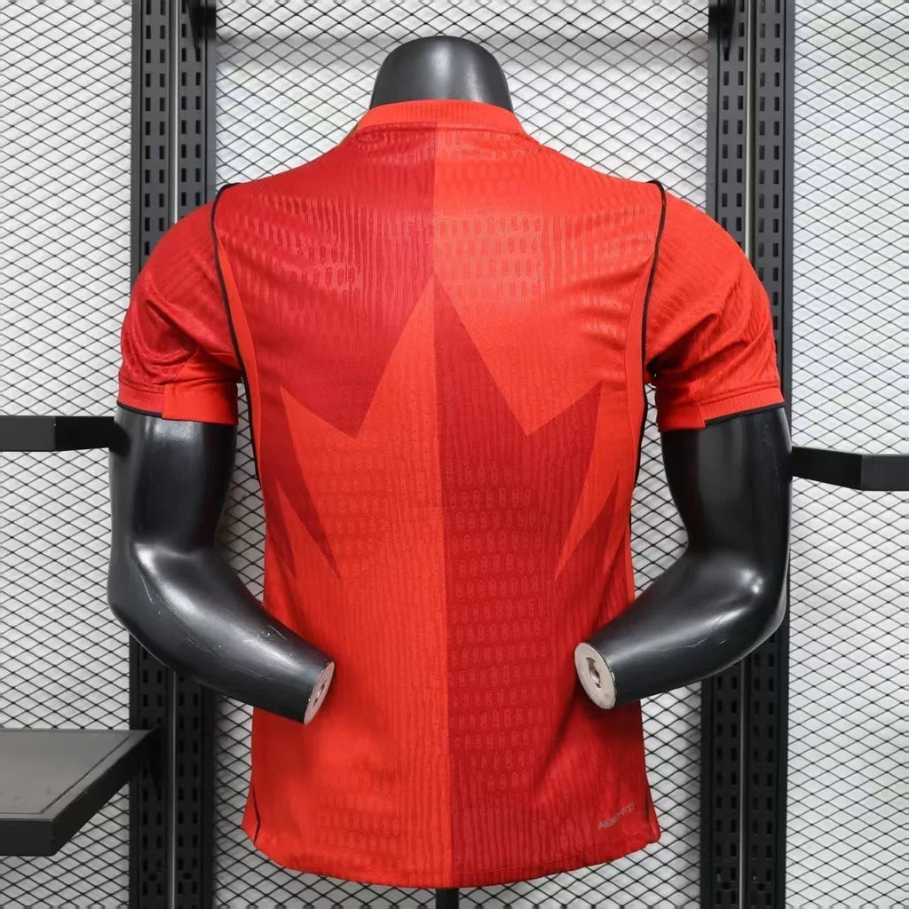 Maillot de football Canada Coupe du Monde 2026 Le 12 -ème Maillot, vue front avec logo et détails du maillot.