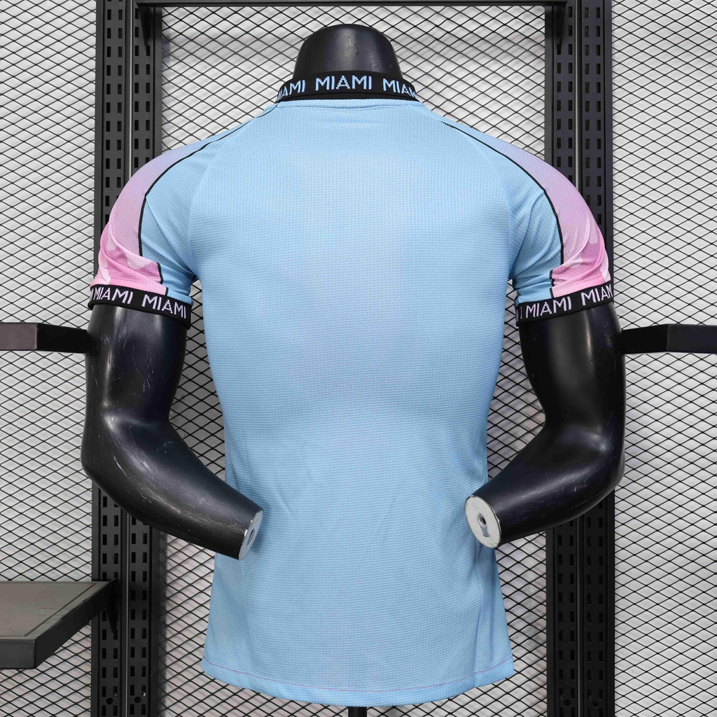 Maillot de football Inter Miami pour enfants 25-26 ans, marque Le 12 -ème Maillot, devant avec logo et design distinctif