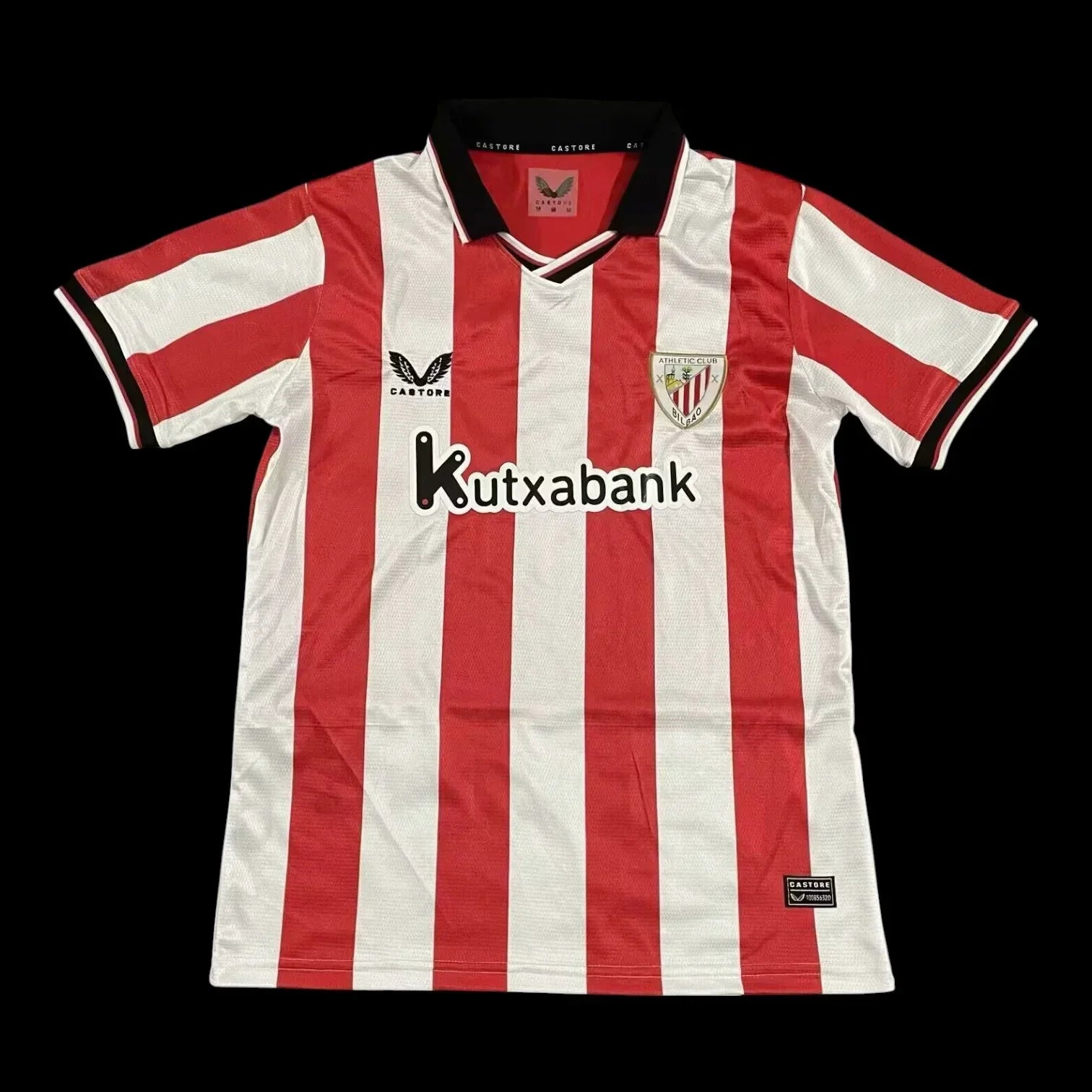 Maillot domicile Athletic Bilbao 25/26 de la marque Le 12 -ème Maillot, maillot de football avec logo et couleurs officielles.