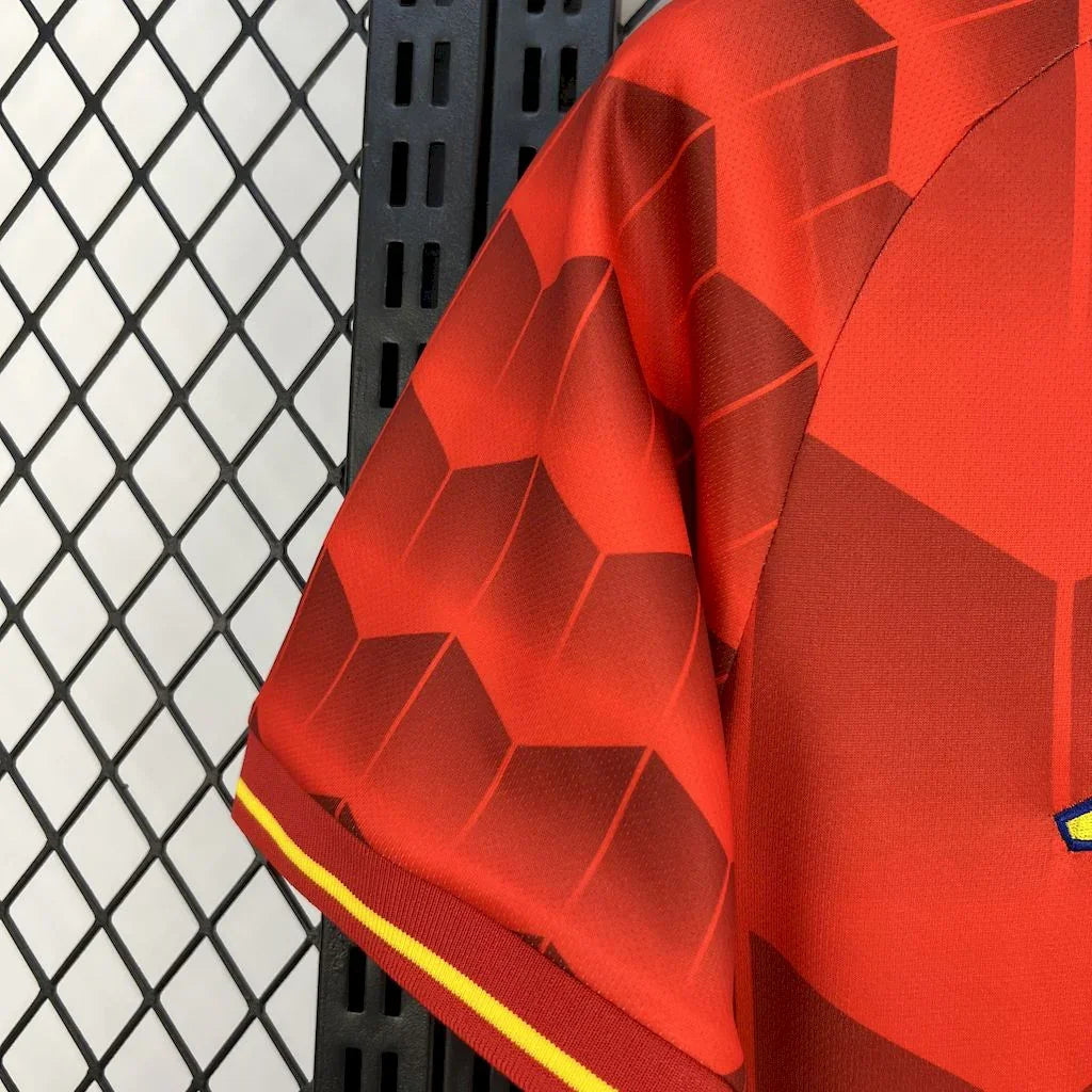 Maillot Espagne 2025 Le 12 -ème Maillot, maillot de football avec les couleurs et le design officiels de l'équipe nationale espagnole.