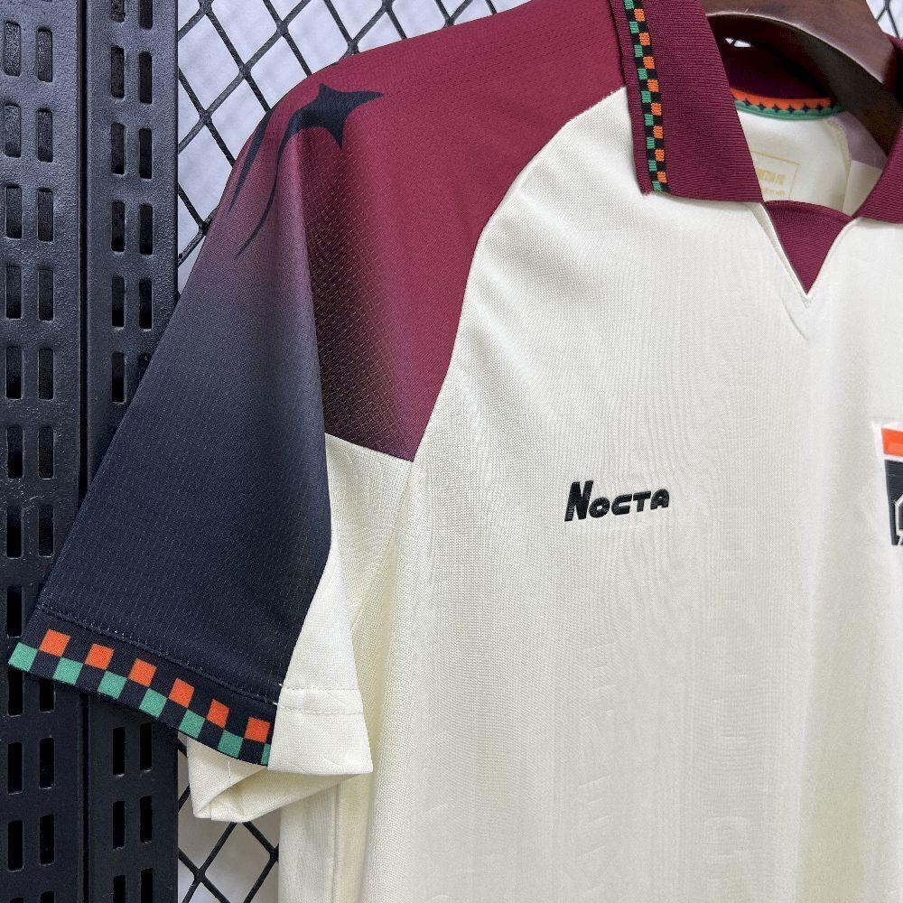 Maillot de football extérieur Venezia 2025-26, marque Le 12 -ème, vue du maillot avec détails du design et logo.