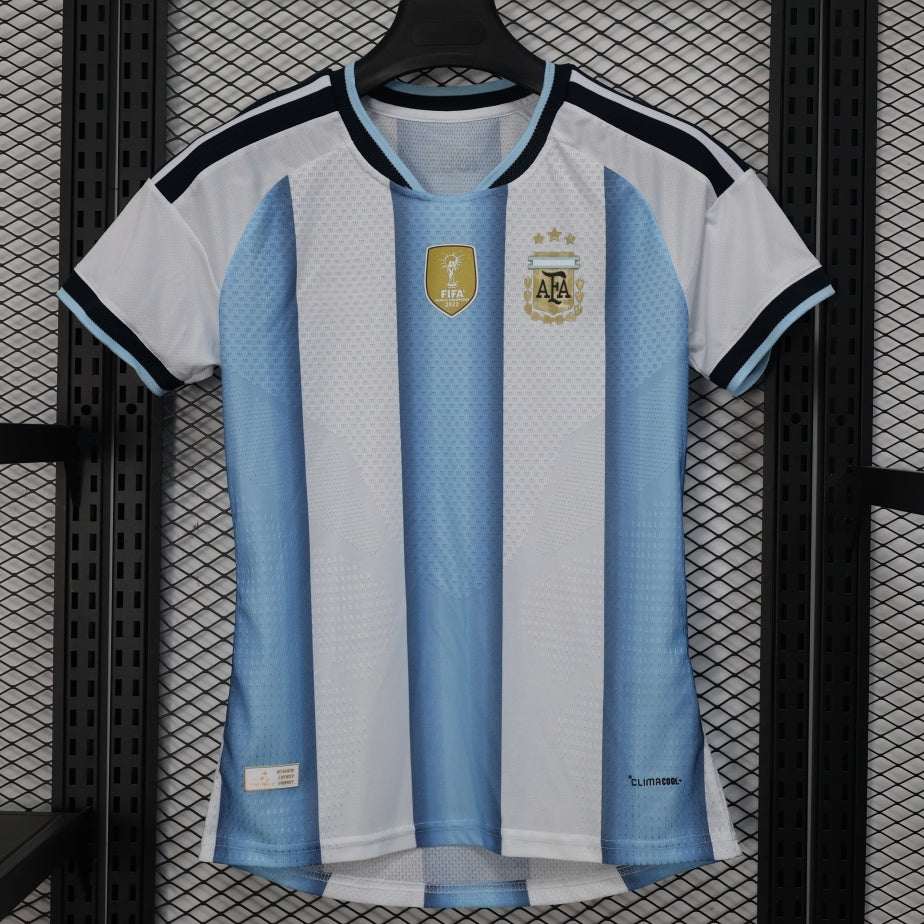 Maillot domicile femme Argentine Le 12 25/26, maillot de football avec logo et design officiel, vue de face