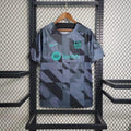Maillot d'entraînement FC Barcelone 2023-2024 Le 12ème, maillot de sport bleu avec logo du club et détails de ventilation