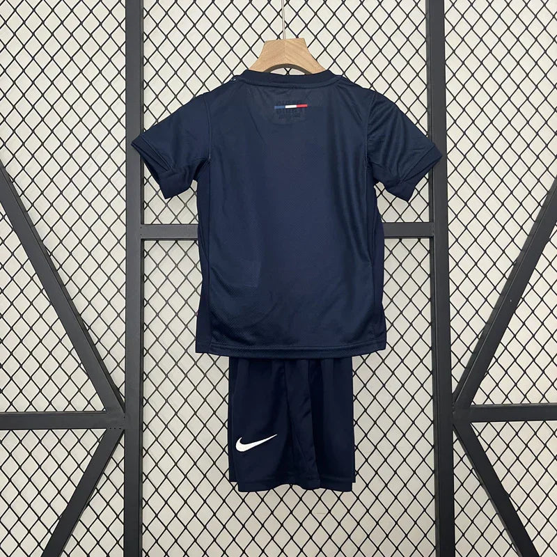 Maillot enfant PSG domicile 2024/2025 Le 12 -ème Maillot, maillot de football avec logo et design officiel.