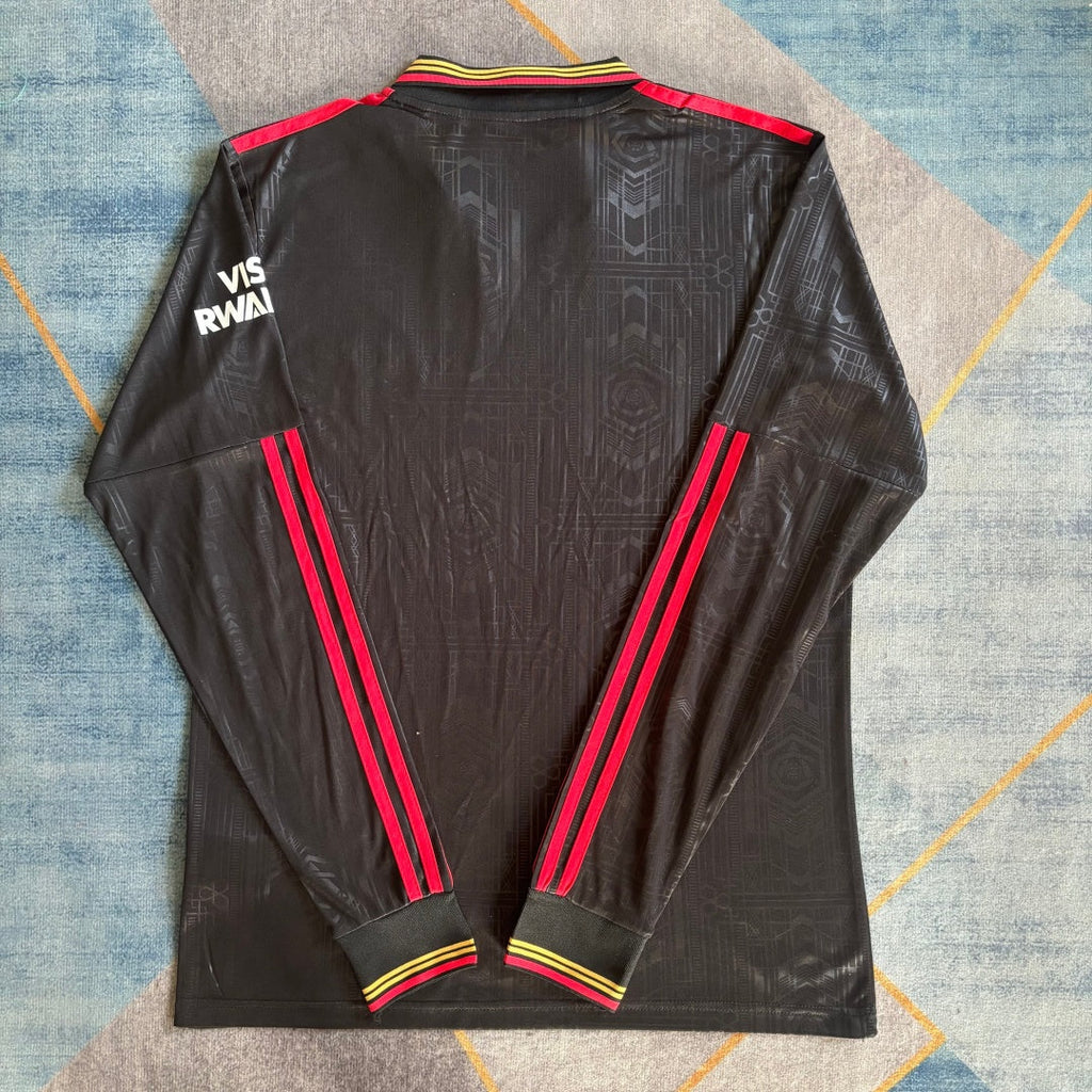 Maillot à manches longues Arsenal quatrième maillot Le 12 -ème, design orange avec logo et détails du club