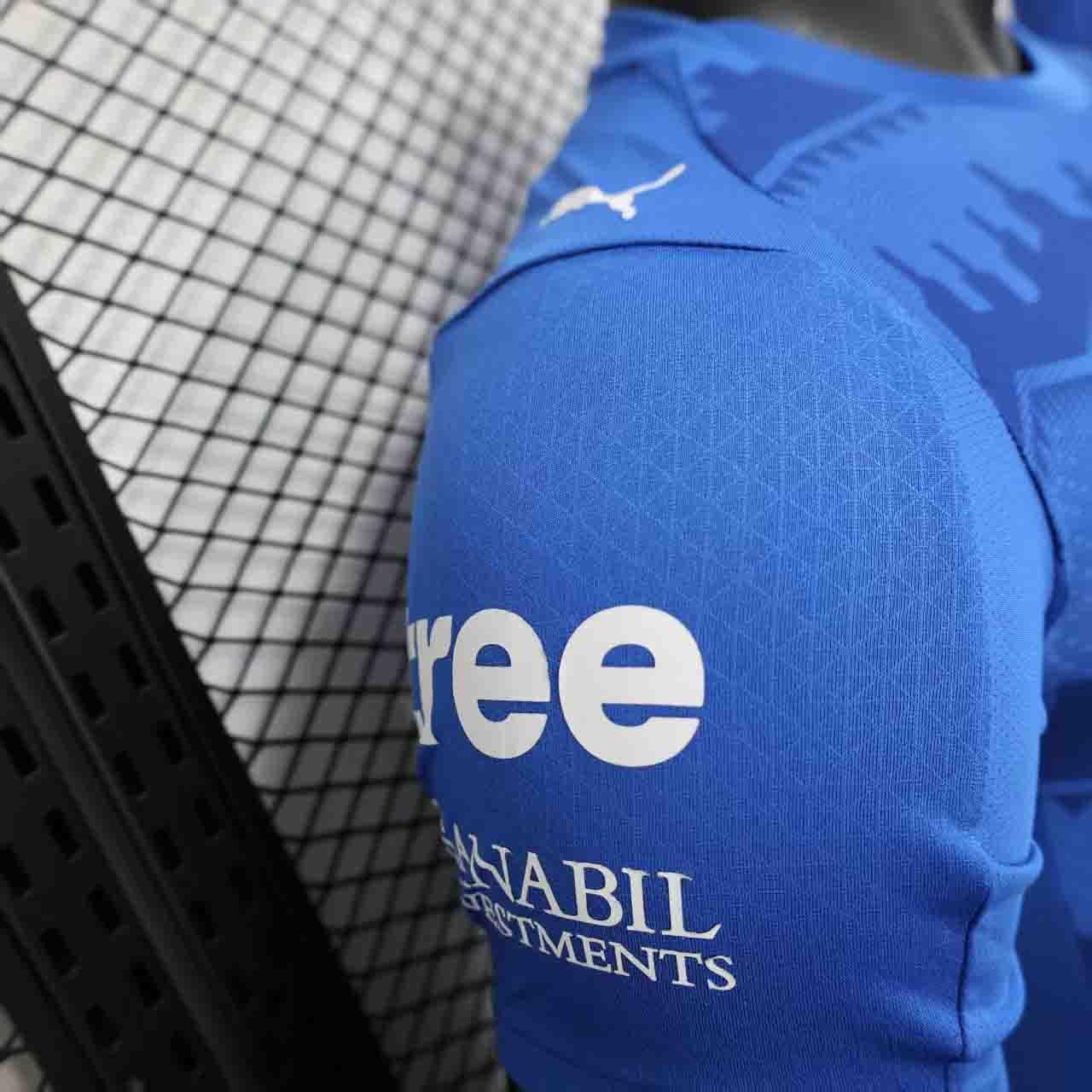 Maillot de football Al Hilal 2025-26, marque Le 12 -ème Maillot, vue front avec logo et design du maillot.