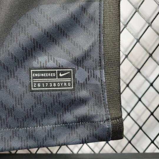Maillot Brésil 2022 édition spéciale full black, manches longues, logo de l'équipe, design épuré, marque Le 12 -ème Maillot.