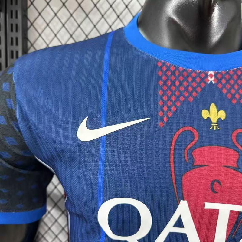 Maillot PSG concept 2025-26 de Le 12 -ème Maillot, vue avant du maillot de football avec logo et design moderne.
