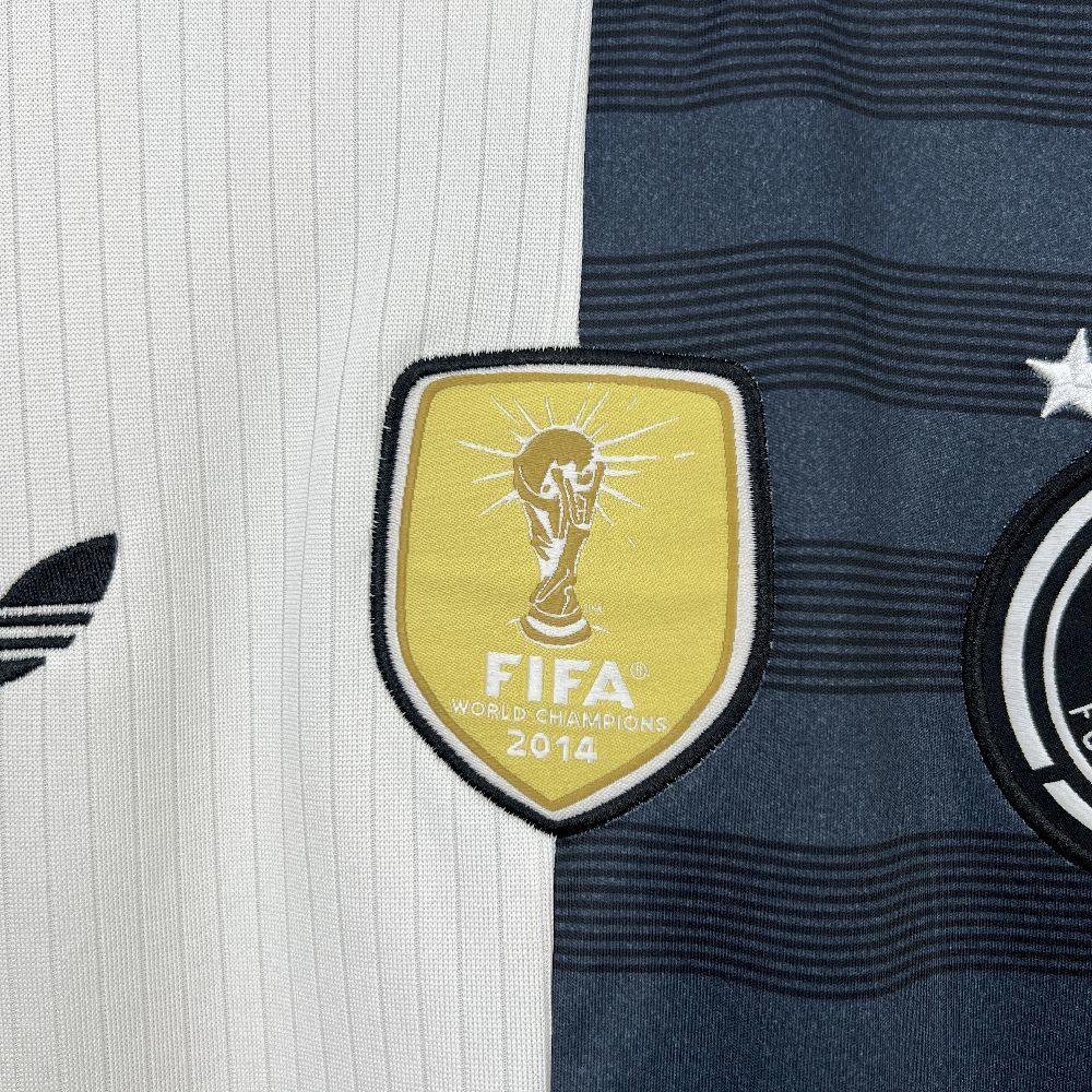 Maillot Allemagne concept 2025-26 de Le 12 -ème Maillot, design moderne avec couleurs nationales, vue front du maillot.