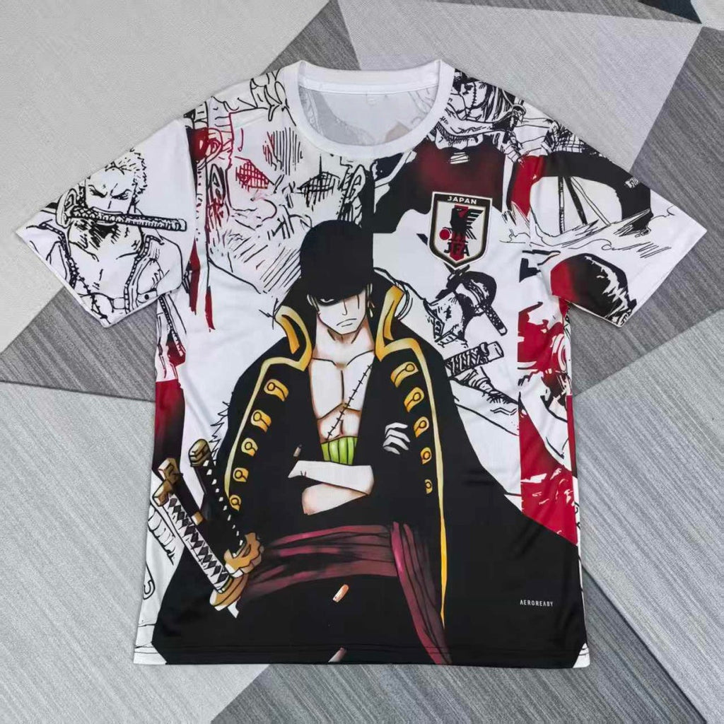 Maillot 25/26 Japan anime Le 12 -ème Maillot, design spécial avec motif japonais, vue de face.