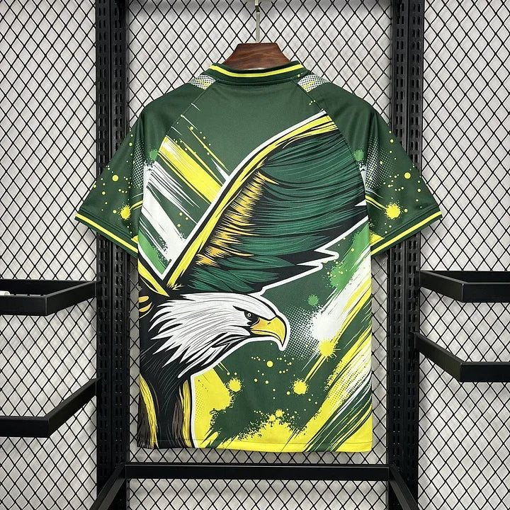 Maillot de football Brésil 2024 2025 Le 12 -ème Maillot, maillot de sport avec logo et couleurs nationales brésiliennes