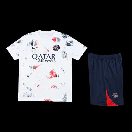 Ensemble PSG de Le 12 -ème Maillot avec maillot et short, parfait pour supporter le Paris Saint-Germain.