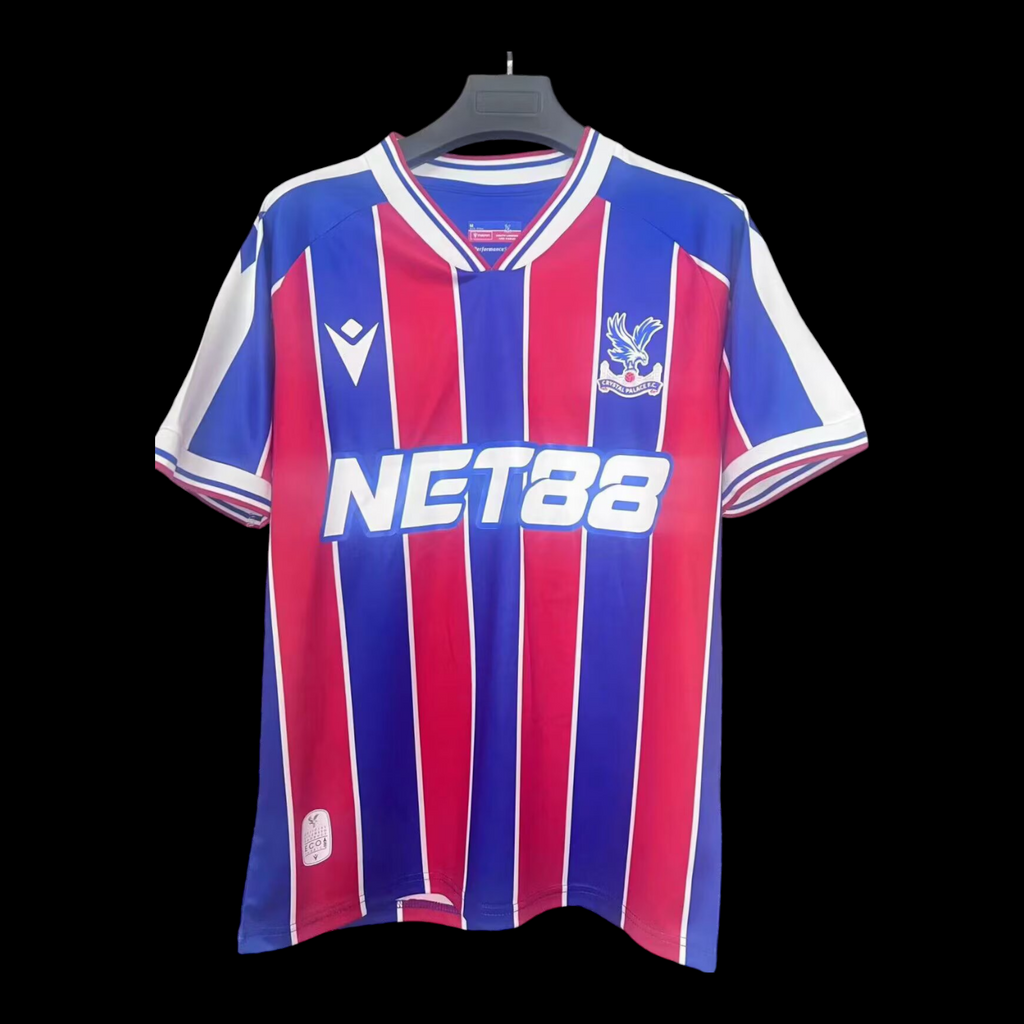 Maillot domicile Crystal Palace 25/26 de Le 12-ème Maillot, maillot de football avec logo et design officiel de l'équipe.