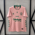 Maillot de football Saint Etienne 25/26 Le 12 -ème Maillot, maillot rose avec logo et détails du club.