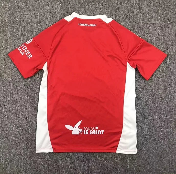 Maillot Brest foot third 2024 2025 Le 12 -ème Maillot, maillot de football avec logo et design innovant, vue de face.
