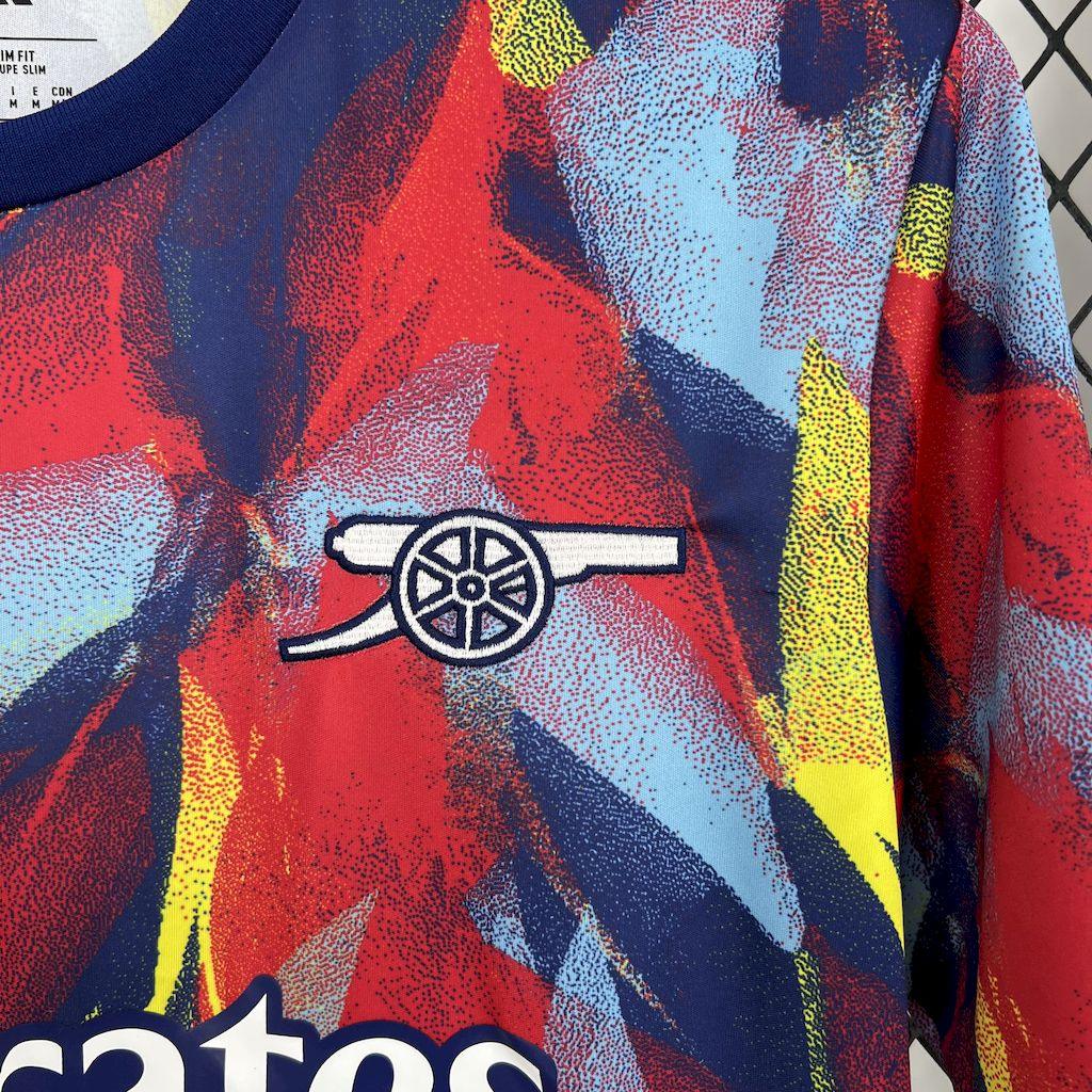 Maillot d'entraînement Arsenal 2025-26 Le 12 -ème Maillot, maillot de sport avec logo et design officiel.