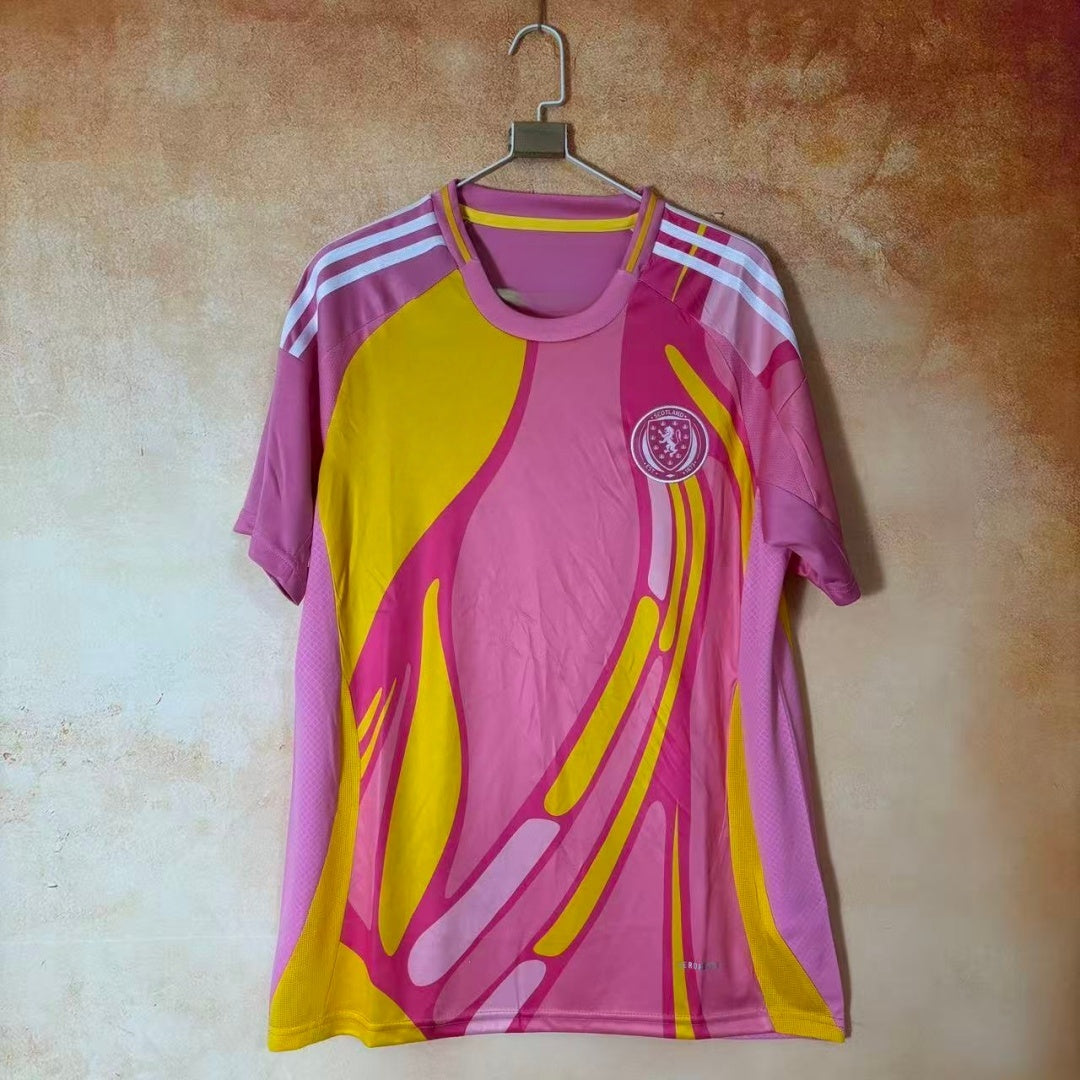Maillot extérieur Écosse 2024/2025 Le 12 -ème Maillot, maillot de football avec logo et couleurs écossaises.