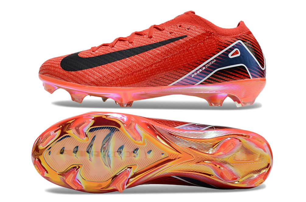 Crampons Mercurial Vapor 16 Elite XXV de Le 12 -ème Maillot, vue des crampons en acier pour football ou sport.