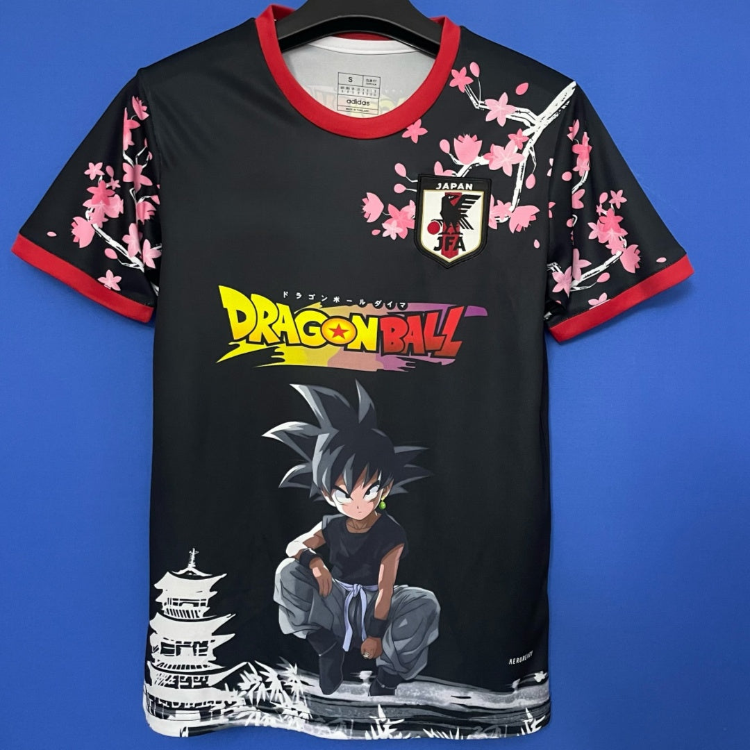 Maillot manga japonais Le 12 -ème Maillot pour enfants 25/26 ans, design noir inspiré d'anime japonais, visible en image