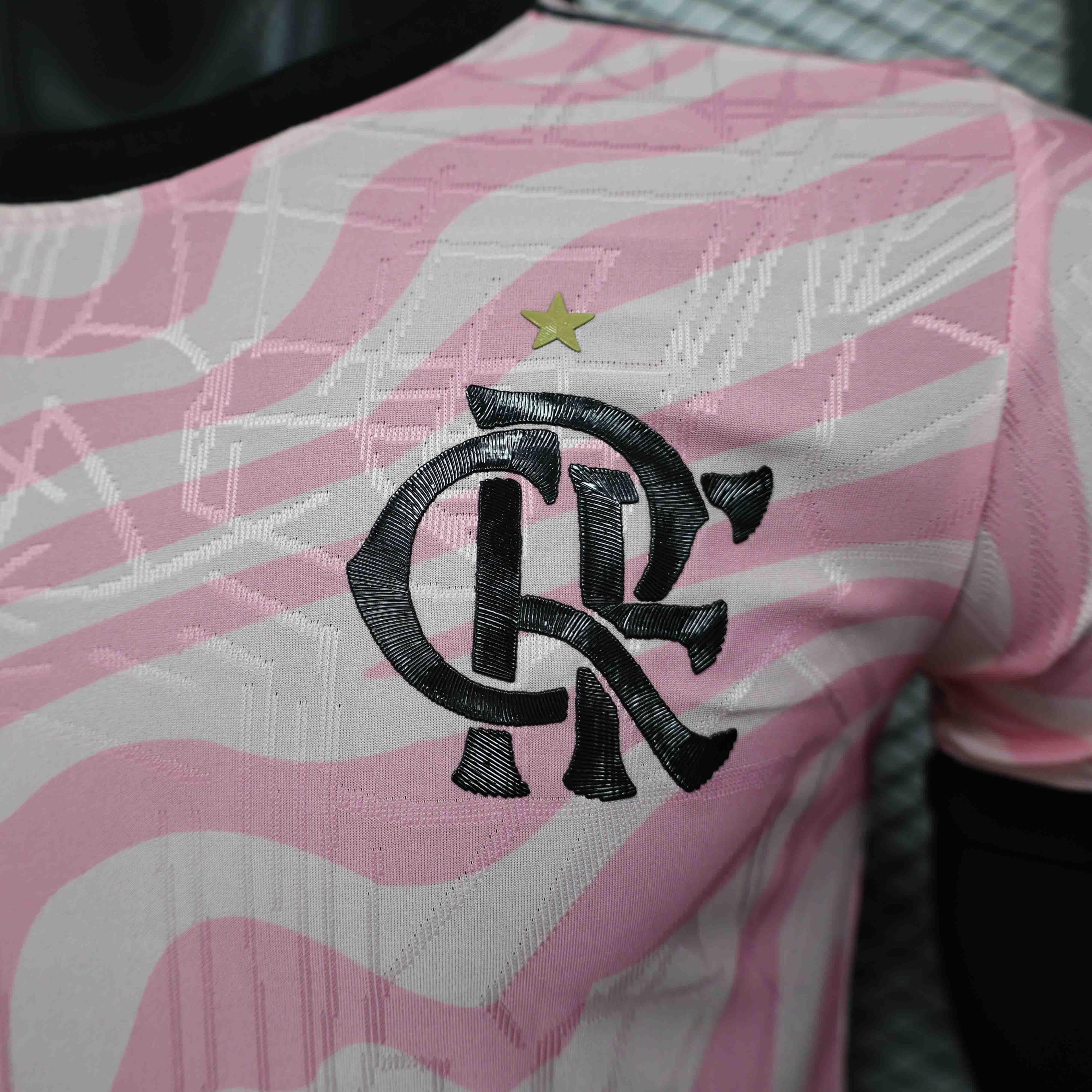 Maillot Flamengo concept 2025-26 de la marque Le 12 -ème Maillot, vue de face avec logo et design moderne.