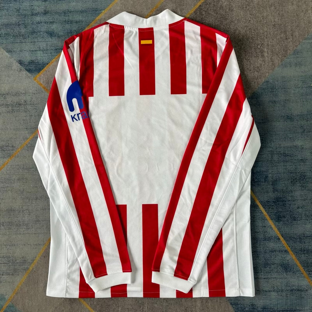 Maillot domicile à manches longues pour enfant Atlético Madrid, taille 25/26, de la marque Le 12 -ème Maillot.