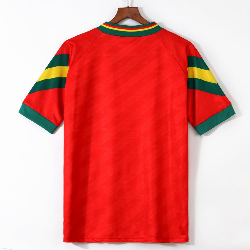 Maillot domicile rétro du Portugal 1992-1994 par Le 12 – maillot de football vintage avec logo et design original