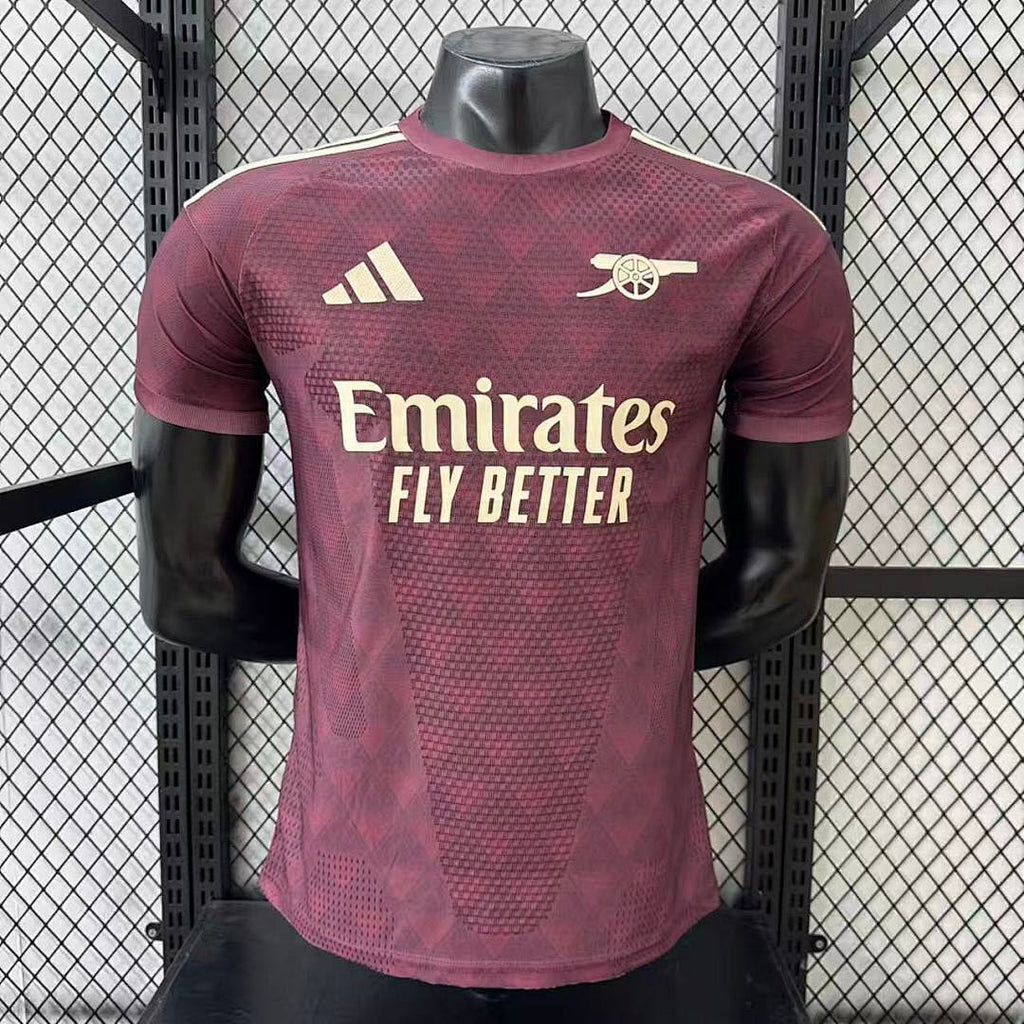 Maillot de football Arsenal Concept 2026-27 de la marque Le 12-ème Maillot, devant avec logo et design moderne.