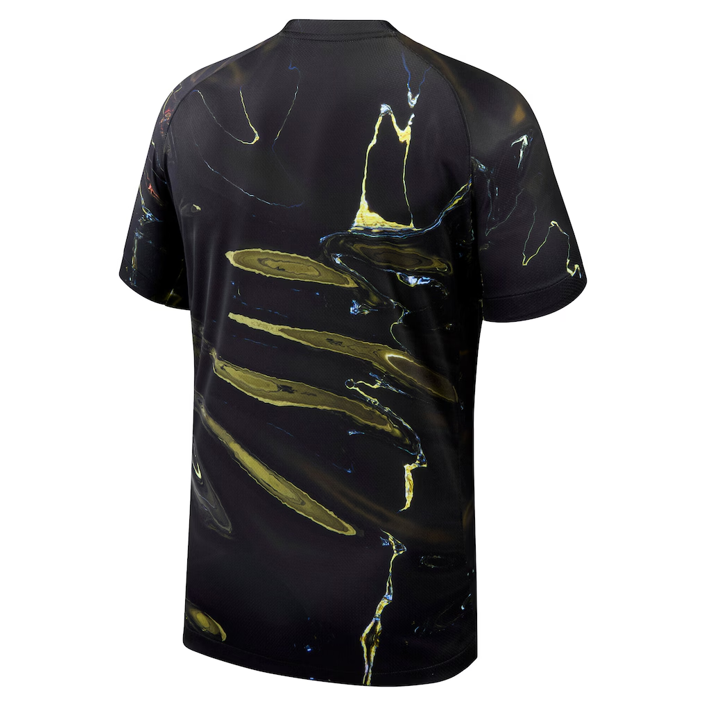 Maillot PSG Night Edition Stadium 25/26 de Le 12-ème Maillot, maillot de football avec logo et détails nocturnes.