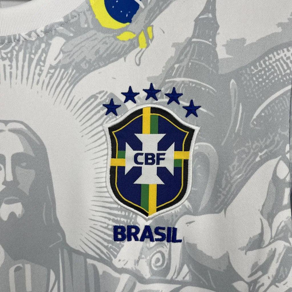 Maillot de football Brésil 2025, Le 12 -ème Maillot, devant avec logo et design moderne, pour supporters et fans.