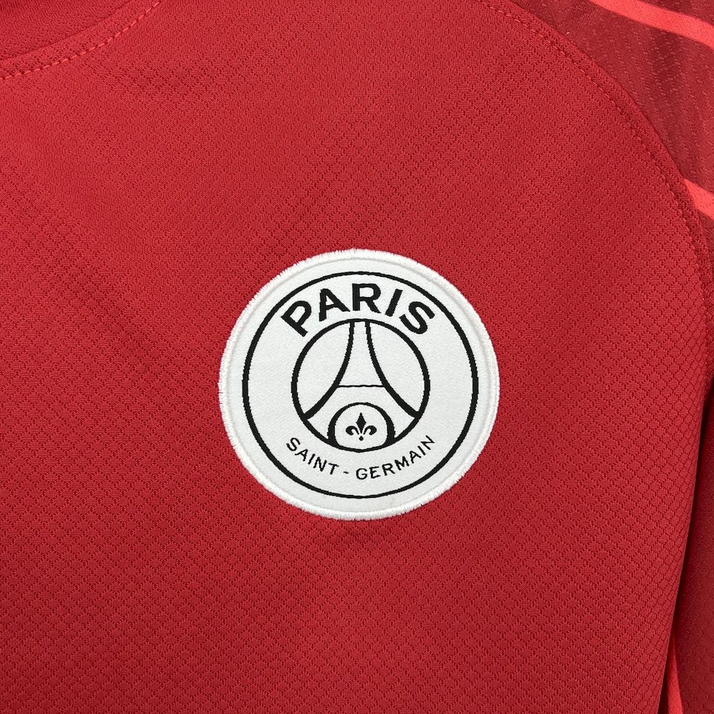 Maillot à manches longues PSG 2025/2026 Le 12 -ème Maillot, jersey de football avec logo et design officiel.