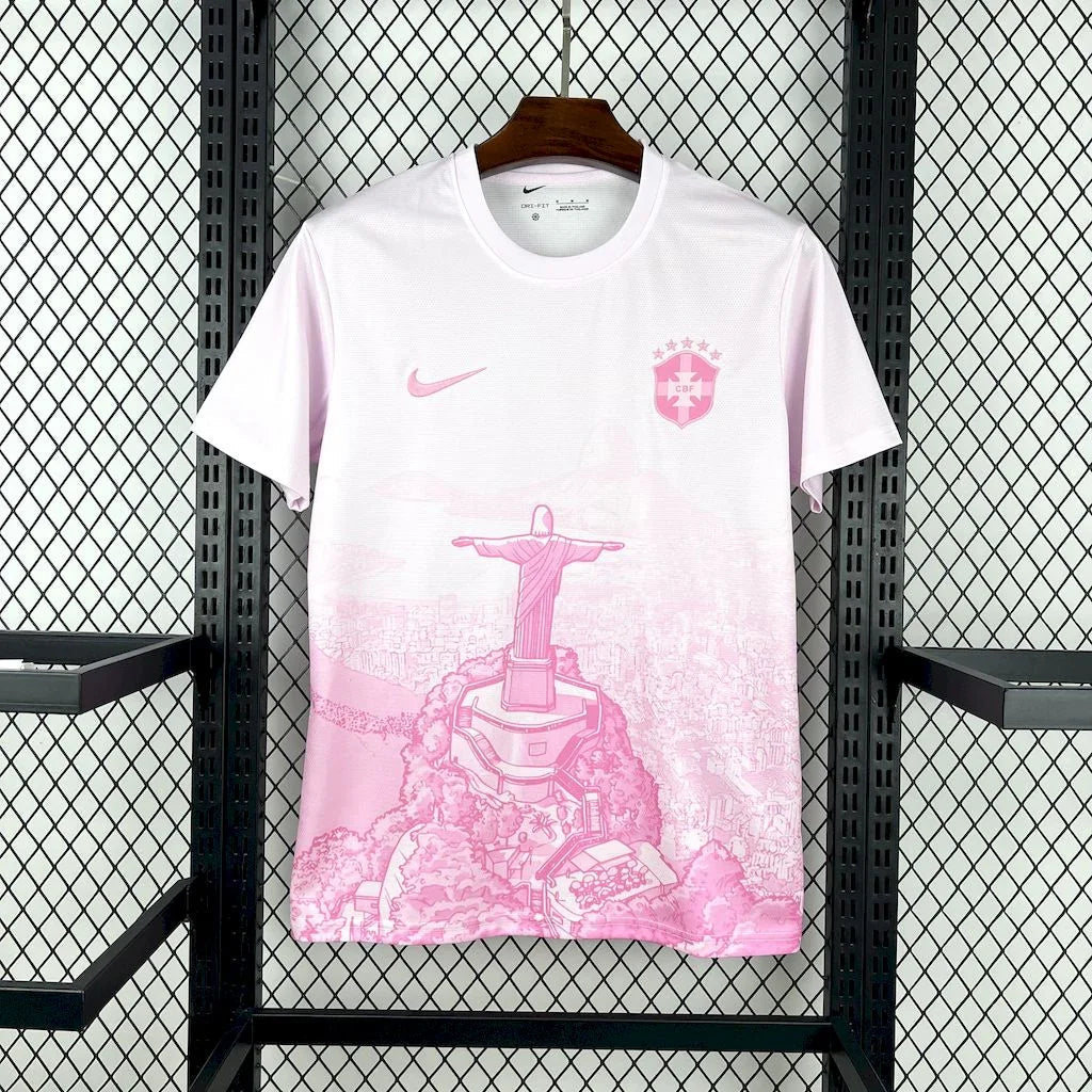Maillot de football Brésil 2025-26, modèle Le 12 -ème Maillot, vue de face avec logo et design moderne.