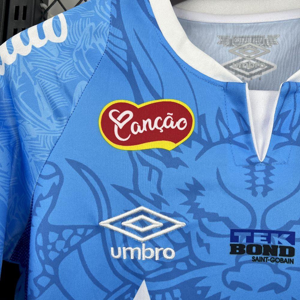 Maillot Santos concept 2025-26, maillot de football de la marque Le 12 -ème Maillot, vue front avec design moderne.
