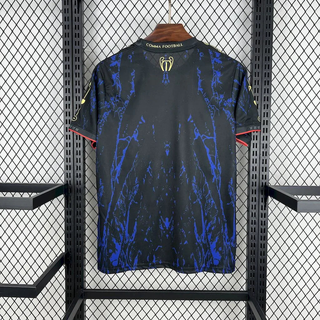 Maillot concept PSG 2025-26 de Le 12 -ème Maillot, maillot de football avec logo et design moderne.