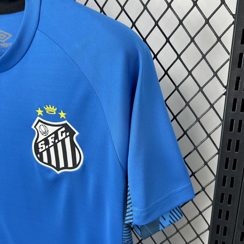 Maillot de gardien Santos 2025-26 Le 12 -ème Maillot, maillot de football avec logo et détails techniques visibles.