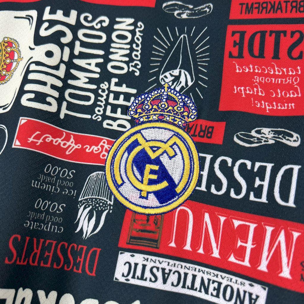 Maillot concept Real Madrid 2025-26, maillot officiel de football signé Le 12 -ème Maillot, vue de face avec logo et design moderne