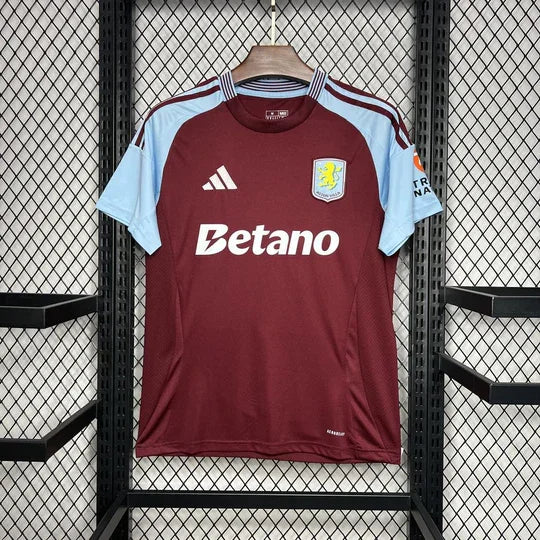 Maillot domicile Aston Villa 2024-2025 de Le 12-ème Maillot, maillot de football avec logo et design officiel Aston Villa.