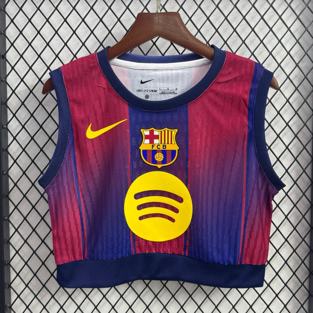 Maillot Barcelone femme 25/26 Le 12 -ème Maillot, maillot de football avec logo et design officiel, vue de face.