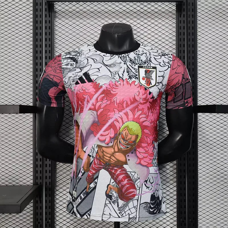 Maillot de football Japon concept 2025-26 de la marque Le 12 -ème Maillot, design moderne avec drapeau japonais visible.