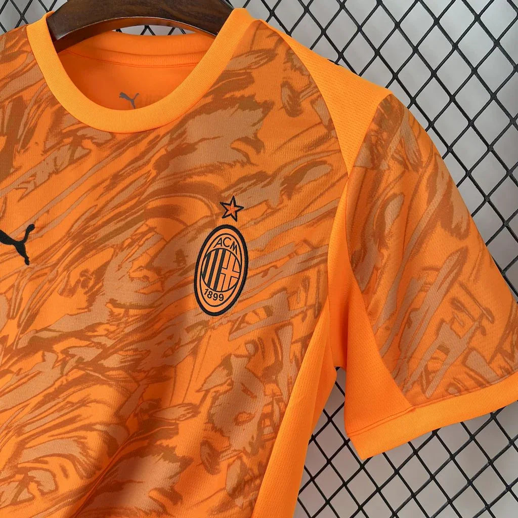 Maillot de football AC Milan 2025-26 de Le 12 -ème Maillot, maillot officiel avec logo et design moderne.