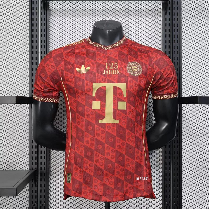 Maillot Bayern Munich concept 2025-26 de Le 12 -ème Maillot, vue front avec logo et design moderne, tissu en détail.