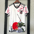 Maillot 2024 Japon, style A1, marque Le 12 -ème Maillot, vue de face avec motifs et logo de l'équipe nationale.