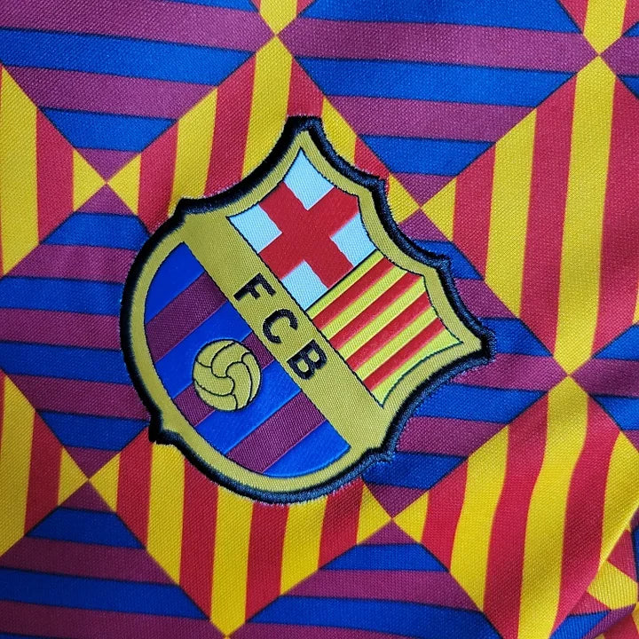 Maillot d'entraînement Barcelone FC 2023-2024 Le 12ème Maillot, vue de face avec logo et design sportif.