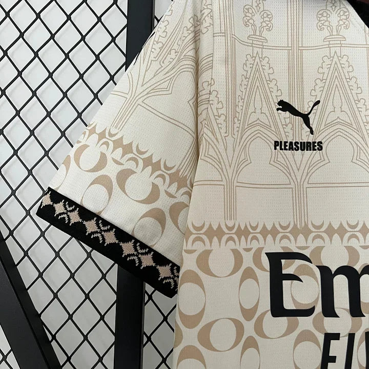Maillot extérieur AC Milan 2024/25 Le 12 -ème Maillot, maillot de football avec logo et design officiel.