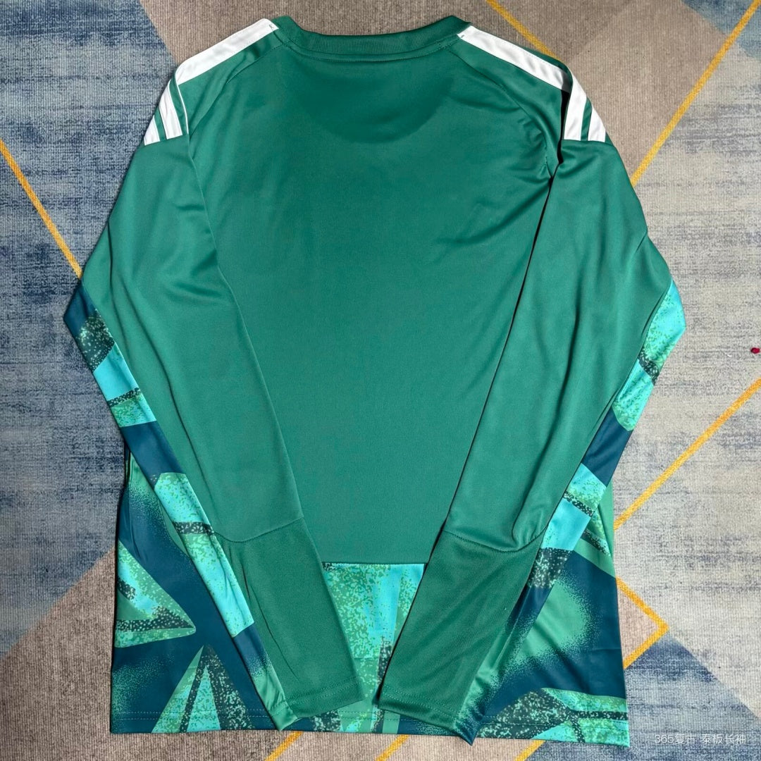 Maillot de gardien de but Allemagne 25/26 à manches longues, marque Le 12 -ème Maillot, vue frontale.