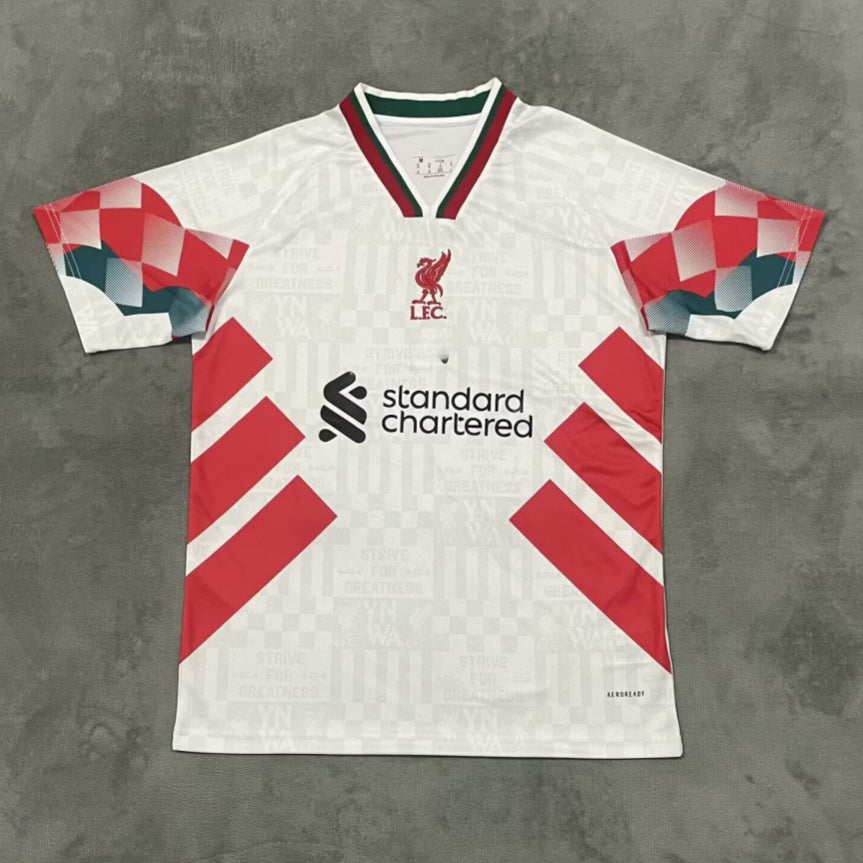 Maillot de football Liverpool 25/26 Le 12 -ème Maillot, maillot spécial avec logo et détails du club Liverpool.