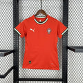 Maillot domicile féminin Portugal 2025 de la marque Le 12-ème Maillot, vue front avec logo et design officiel.
