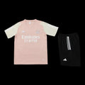 Ensemble OL de Le 12 -ème Maillot, maillot de football bleu avec logo et détails blancs, vue frontale.