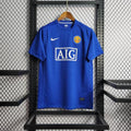 Maillot rétro Manchester United 2008, Le 12 -ème Maillot, vue de face avec logo et détails du maillot vintage.