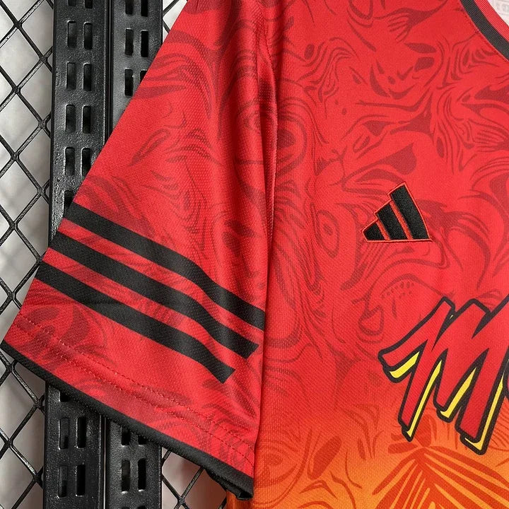 Maillot de football Inter Miami Le 12-ème Maillot 2024-2025, maillot de sport avec logo et design moderne, vue de face.