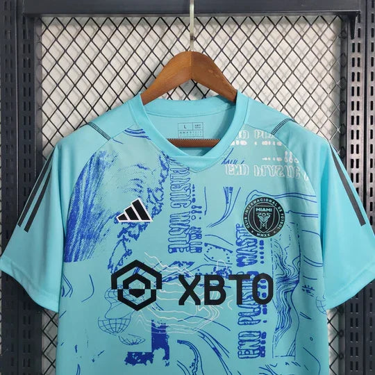 Maillot Inter Miami saison 2023-2024 édition spéciale de Le 12, devant avec logo et design unique, tissu sportif.